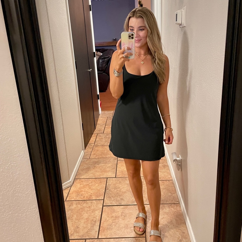 Abercrombie athletic dress with built in shorts